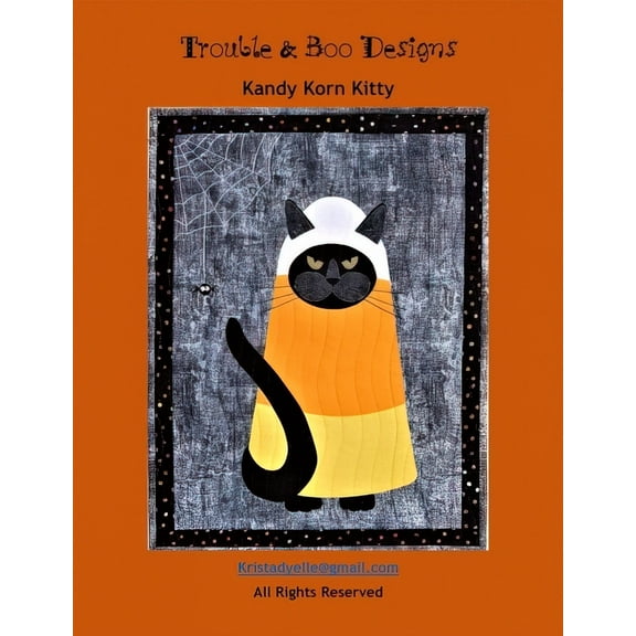 Kandy Korn Kitty Pattern by Trouble & Boo Designs