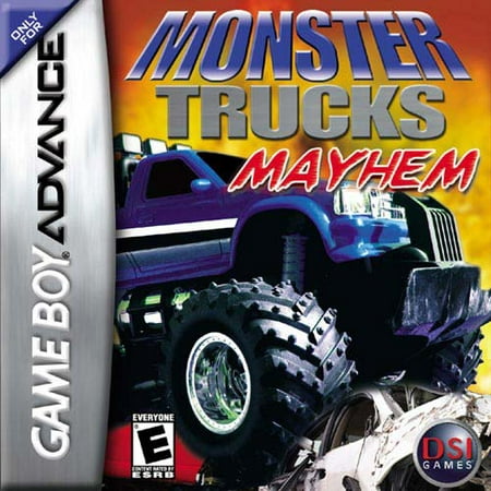 Monster Truck Mayhem (GBA) (The Best Monster Truck Games)