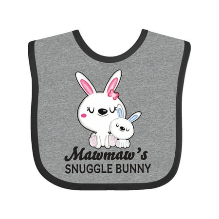 

Inktastic Mawmaws Snuggle Bunny Easter Gift Baby Boy Bib
