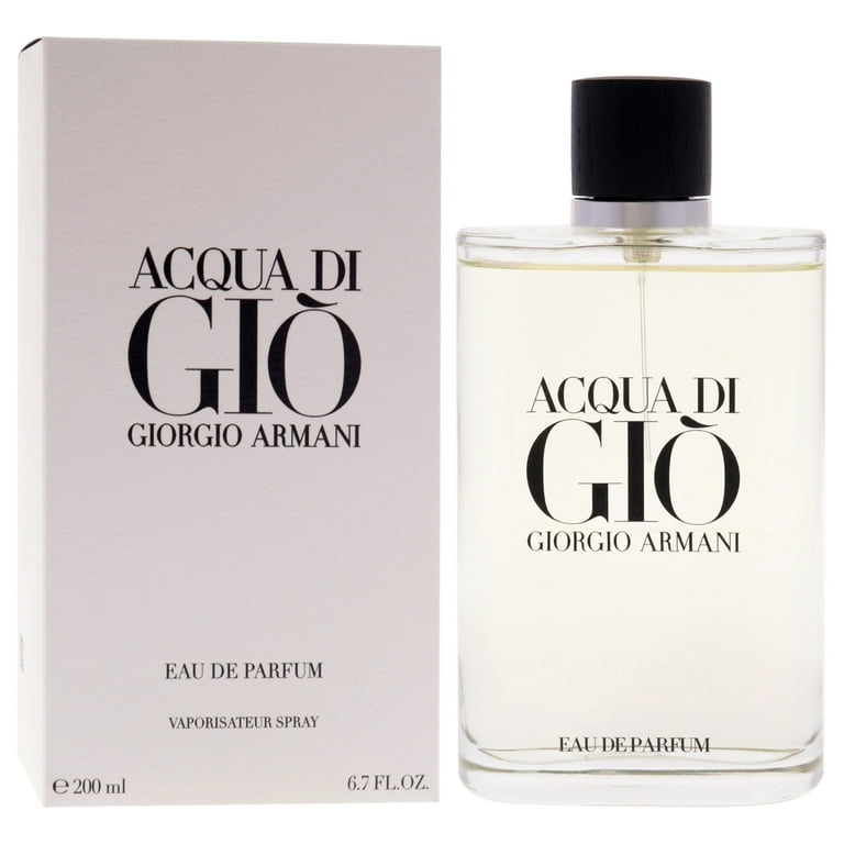 Giorgio Armani Acqua Di Gio EDP, Aromatic Aquatic, 6.7 oz, Men's