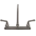thumbnail image 3 of Dura Faucet Classical Hi-Rise RV Kitchen Faucet - Brushed Satin Nickel, 3 of 5