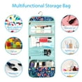 thumbnail image 6 of Fintie Portable Toiletry Cosmetic Travel Bag, Large Water Resistant Hanging Makeup Organizer Storage Pouch Case for Women Girls (Jungle Night), 6 of 9