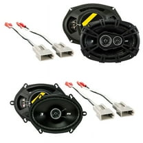 Fits Lincoln Town Car 2003-2011 Speaker Replacement Kicker DSC68 DSC693 Package