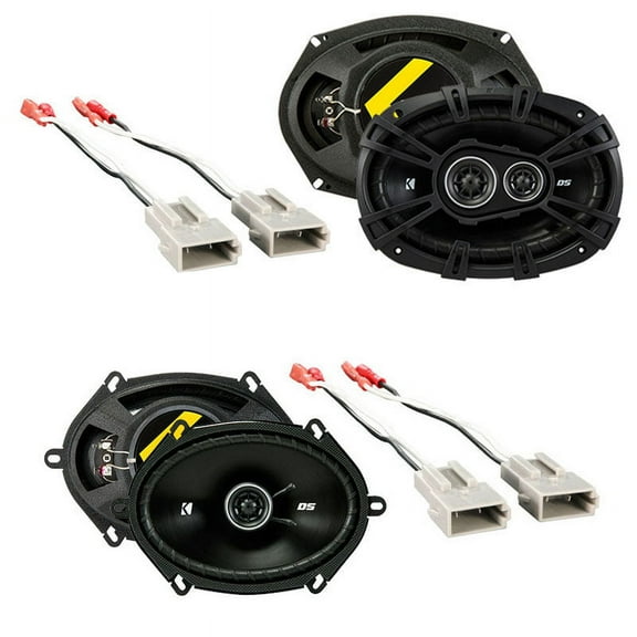 Fits Lincoln Town Car 2003-2011 Speaker Replacement Kicker DSC68 DSC693 Package