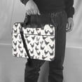 thumbnail image 5 of Lsque Funny Chicken Pattern Laptop Bag – Portable & Slim Single-Shoulder Computer Case with Adjustable Strap, Protective, Lightweight for 13”/14”/15.6” Laptops, 5 of 8