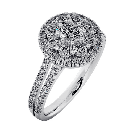 

Kiss of love Sterling Silver Solitaire Ring