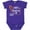 Purple, variant on Worth Fighting for Leukemia Awareness Orange Heart Boys or Girls Baby Bodysuit
