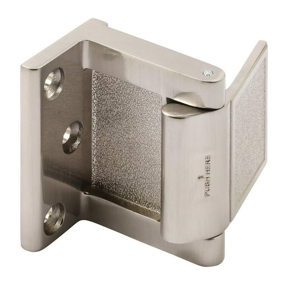 Bloqueador de puertas de hotel Doorstop Prime-Line MP4937, níquel