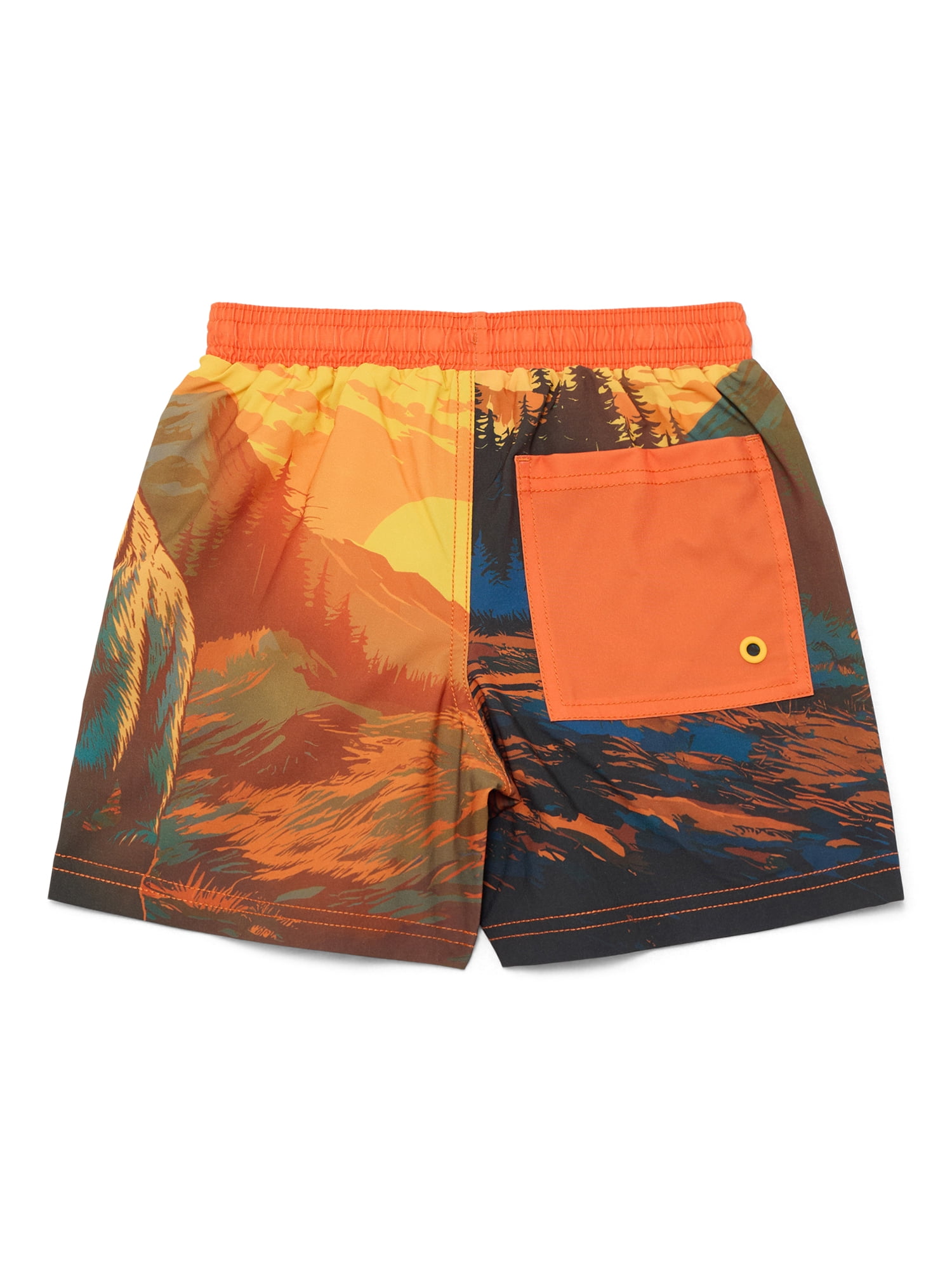 National Park Foundation Boys Swim Shorts with UPF50, Sizes 4-14