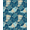 Blue Turquoise, Pattern 10, variant on ODIKA 8'x10' Washable Area Rug Non-Shedding, Easy Care, Coral Center Map Ocean Compass Border Vintage Turtle Nautical Reef Playful for King Size Bedroom Under Bed, Master Suite
