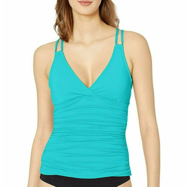 La Blanca La Blanca Women Island Goddess Underwire Cross Back Tankini