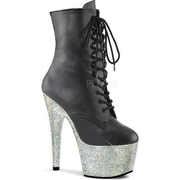 Women's Pleaser Bejeweled 1020-7 Ankle Boot