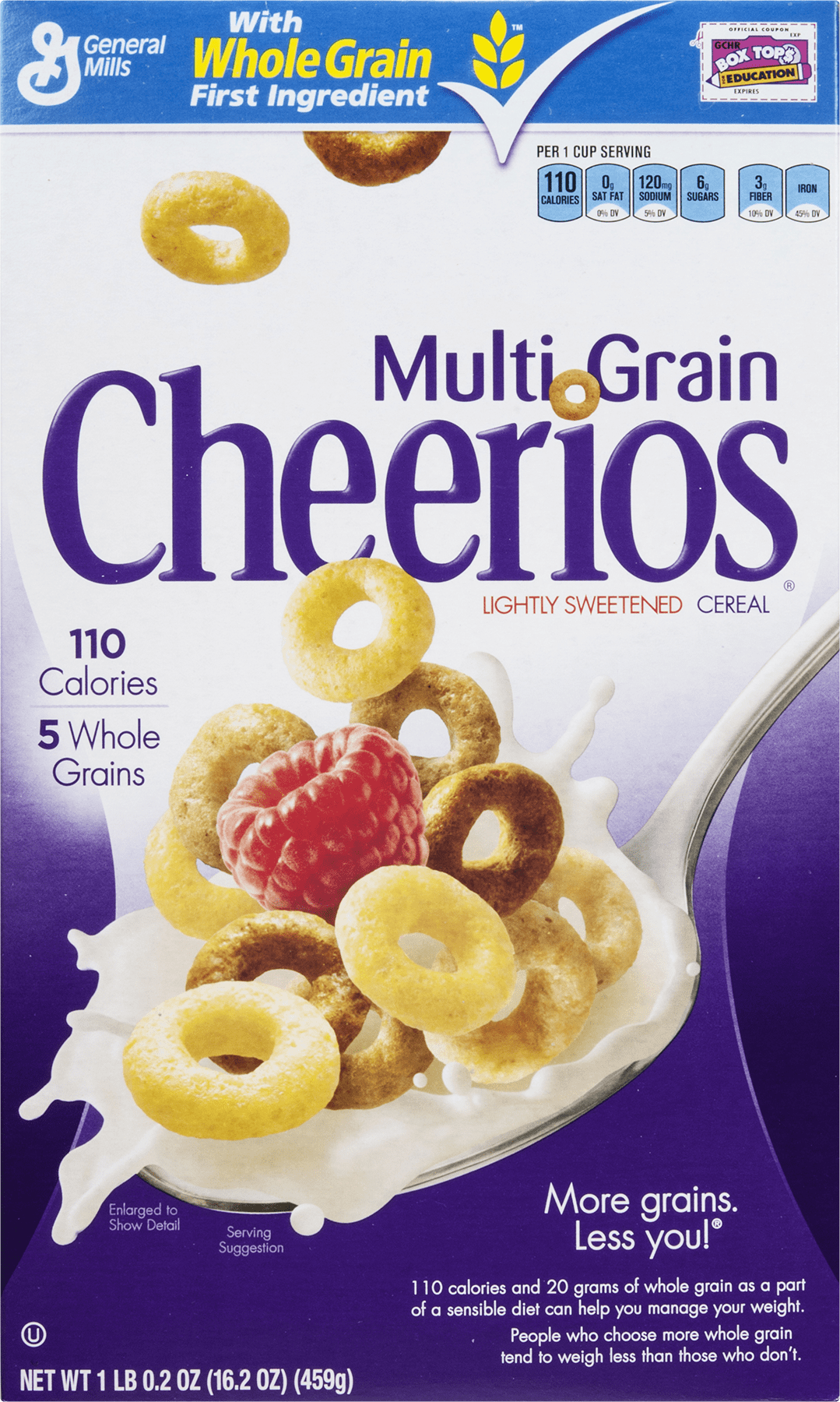 Multigrain Cheerios Cereal, 16.2 oz