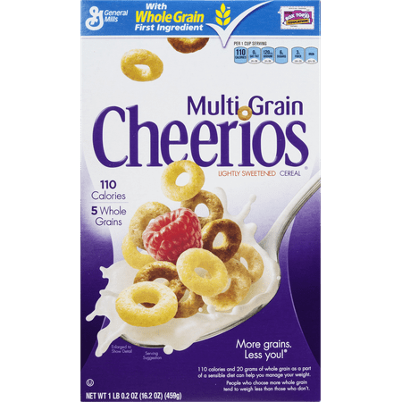 Multigrain Cheerios Cereal, 16.2 oz (Pack of 6)