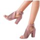 thumbnail image 4 of Zapatos de moda de verano para mujer Zapatos de mujer con cremallera hueca Sandalias de boca de pescado Wmkox8yii shjk347, 4 of 5
