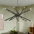 thumbnail image 4 of Livex Lighting - Soho - 20 Light Large Chandelier In Transitional Style-36.5, 4 of 12