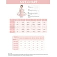 thumbnail image 5 of Daydance Toddler Girls Ballet Tutu Skirt Ruffle Sleeve Dance Dress Pink, 5 of 5