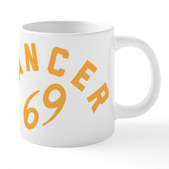 CafePress - Cancer - 20 Oz White Ceramic Mega Mug