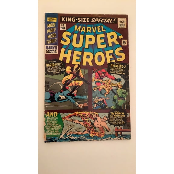 Marvel Super-Heroes #1 Comic Book
