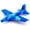 Blue, variant on Foam Airplane Glider - Durable EVA Foam with 100 Foot Glide - White Mini Glider™ Plane - Indoor and Outdoor Active Play Gift for Kids - Refresh Sports