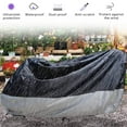 thumbnail image 6 of Motorcycle Cover Indoor Outdoor Motorcycle Protective Cover Watertight Sunproof Snowproof Windproof Scratchproof Dirtproof Motorcycle Cover (with Locking Hole), 6 of 8