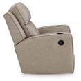 thumbnail image 5 of Bowery Hill Faux Leather Contemporary Pull-tab Reclining Motion Pebble Recliner, 5 of 9
