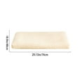 thumbnail image 3 of LHNFT Honeycomb Textured Memory Foam Pillow, Breathable Contoured Pillow for Neck & Shoulder Support, Comfortable Sleep Pillow for All Sleeping Positions, 29x19 Inch, 3 of 3