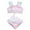 Pink, variant on RTKFRFLM Toddler Girls One Piece Swimsuit Cute Animal Character Bathing Suit for Little Kids Ages 1-5 Summer Beach Wear