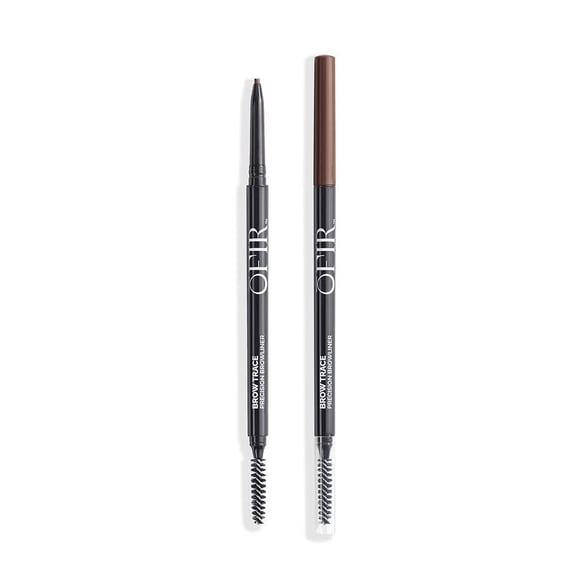 OFIR Delineador de cejas Brow Trace Precision | Lápiz para cejas resistente al agua con punta ultrafina de 1,7 mm | Acabado mate suave y duradero, mezclable | Chocolate - Marrón Oscuro 0.003 OZ
