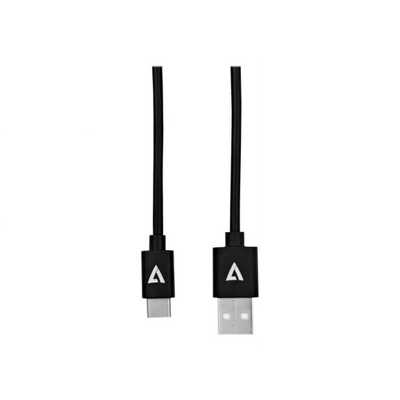 V7-CABLES V7U2C-1M-BLK-1E 3FT USB2 A TO USB-C CABLE BLACK
