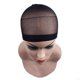 thumbnail image 2 of 6 Bonnets De Perruque En Nylon Lastique Noir - Bonnets De Perruque En Nylon Lastique, Bonnets De Bas De Perruque Unisexe Marron Bonnets De Cheveux, 2 of 5