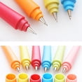 thumbnail image 4 of Súper divertido, bolígrafo plegable libre en forma de mano, bolígrafo de regalo para estudiantes, 5 colores al azar, 4 of 5