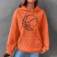 thumbnail image 2 of Sweats à Capuche pour Femmes à la Mode Femmes à Manches Longues Col Rond Femmes Sweat-Shirts à Capuche Tops Blouse en Vrac Cordon de Serrage Poche Sweat à Capuche, 2 of 5