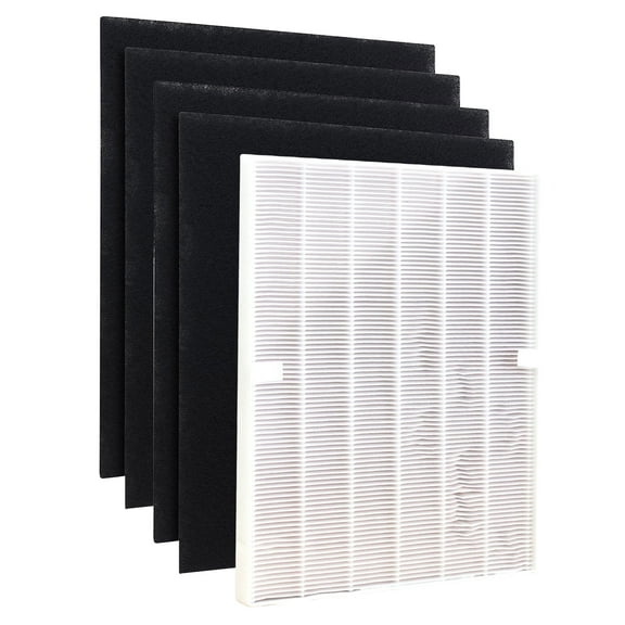 Hepa Filter for Winix 115115 Replacement Filter A for C535, 5300-2, 6300-2,P300, 5300 and 5500 for Home (1 Set)