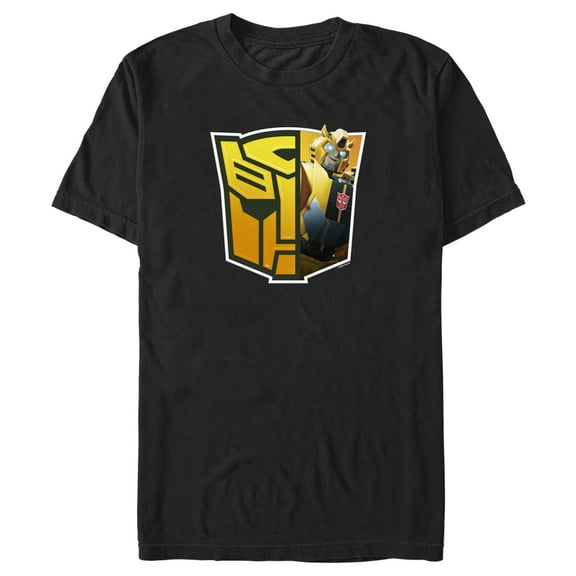 Men's Transformers: EarthSpark Bumblebee Autobots Logo Graphic Tee Black 3X Large