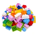 thumbnail image 3 of Blocs 62-310 Pcs Bricolage Blocs de Construction en Vrac Compatibles avec Duplo Animaux Course de Billes Ville Briques Classiques Modèle d'Assemblage Jouets pour Enfants 240401, 3 of 7