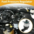 thumbnail image 2 of Unique Bargains Fuel Pressure Regulator Fuel Pump Regulator No.97384667/0928400634 for Chevrolet Silverado 2007-2010 Plastic Metal 20-70 Psi Corrosion Resistant 1 Pcs, 2 of 7