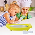 thumbnail image 4 of simhoa Instant Ice Cream Maker Pan Roll DIY Frozen Yogurt Making Tray Yellow, 4 of 7
