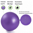 thumbnail image 3 of Small Exercise Balls for Yoga, Physical Therapy, Stretching, Posture, Core Fitness, 3 of 5