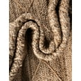 thumbnail image 3 of Unique Loom Braided Jute Collection Area Rug - Trellis (3' 3" x 5' 1" Rectangle Natural), 3 of 6