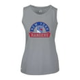 thumbnail image 2 of Women's Levelwear  Gray New York Rangers Macy Banner Arch Tank Top, 2 of 3