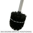 thumbnail image 6 of Bath Bliss Self Closing Lid Toilet Brush and Holder in Grey 4.5" Rd x 14.75", 6 of 7