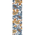 thumbnail image 5 of JONATHAN Y AMALFI COAST 2 x 8 Runner Rug, Julien Paisley - Orange/Blue, AMC102B-28, 5 of 10
