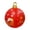 F, variant on Nkmbld Big Shiny Inflatable Balls for Christmas 60cm Wedding Festivals Christmas Ornaments, Hanging Holiday Yard Bauble Reusable