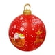 thumbnail image 2 of Fiudx Ofertas relámpago del día Bola inflable navideña decorada para exteriores de 60 cm Bola inflable navideña Decoraciones para árboles de Navidad, 2 of 5