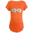 thumbnail image 1 of CafePress - I JUST KICKED MOM...TWINS Maternity T Shirt - Maternity Dark T-Shirt, 1 of 1
