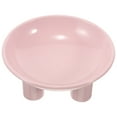 thumbnail image 4 of GAXIRE Cat Feeding Bowl 1Pack Pink Plastic Simple And Elegant 6.09X6.09X2.75In, 4 of 8