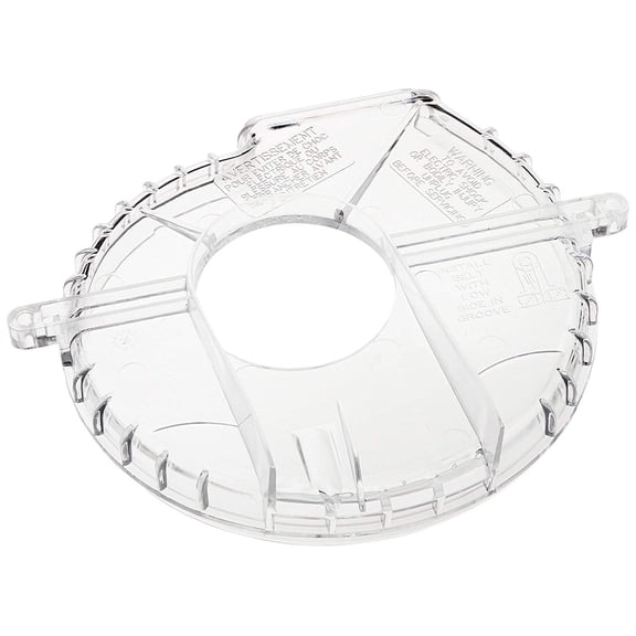 Replacement Part For Eureka Sanitaire Plastic Clear Fan Chamber Cover For Models SC886, SC887, SC888, SC899, 2010XRB # 20-7812-02