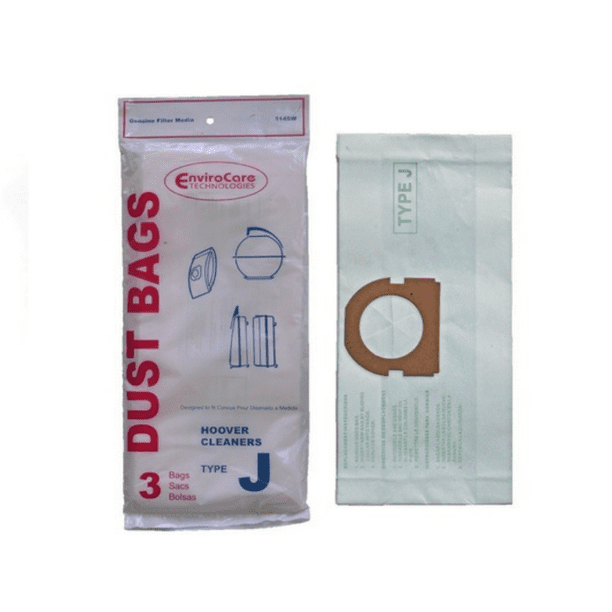 Hoover Style J Vacuum Bags Type Vac 4010010J Slimline Portable