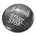 thumbnail image 6 of BINB ROAD Engine Start Stop Push Button Cover Trim Carbon Fiber Compatible with Mercedes Benz A220 C300 GLC300 GLA250 ,Black, 6 of 13